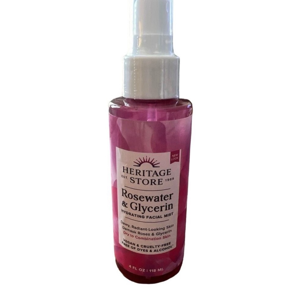 $3💗 HERITAGE STORE Rosewater & Glycerin Hydrating Facial Mist